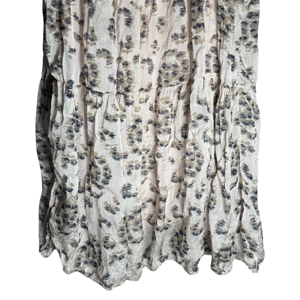 Elena Baldi Silk Blend Maxi Dress - Size L - Picture 2 of 7